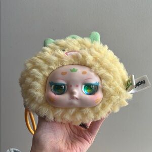 Kimmon Fluffy Yellow and Green